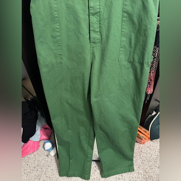Flylow Green Short Sleeve Portola Women's Coveralls - Picture 7 of 14